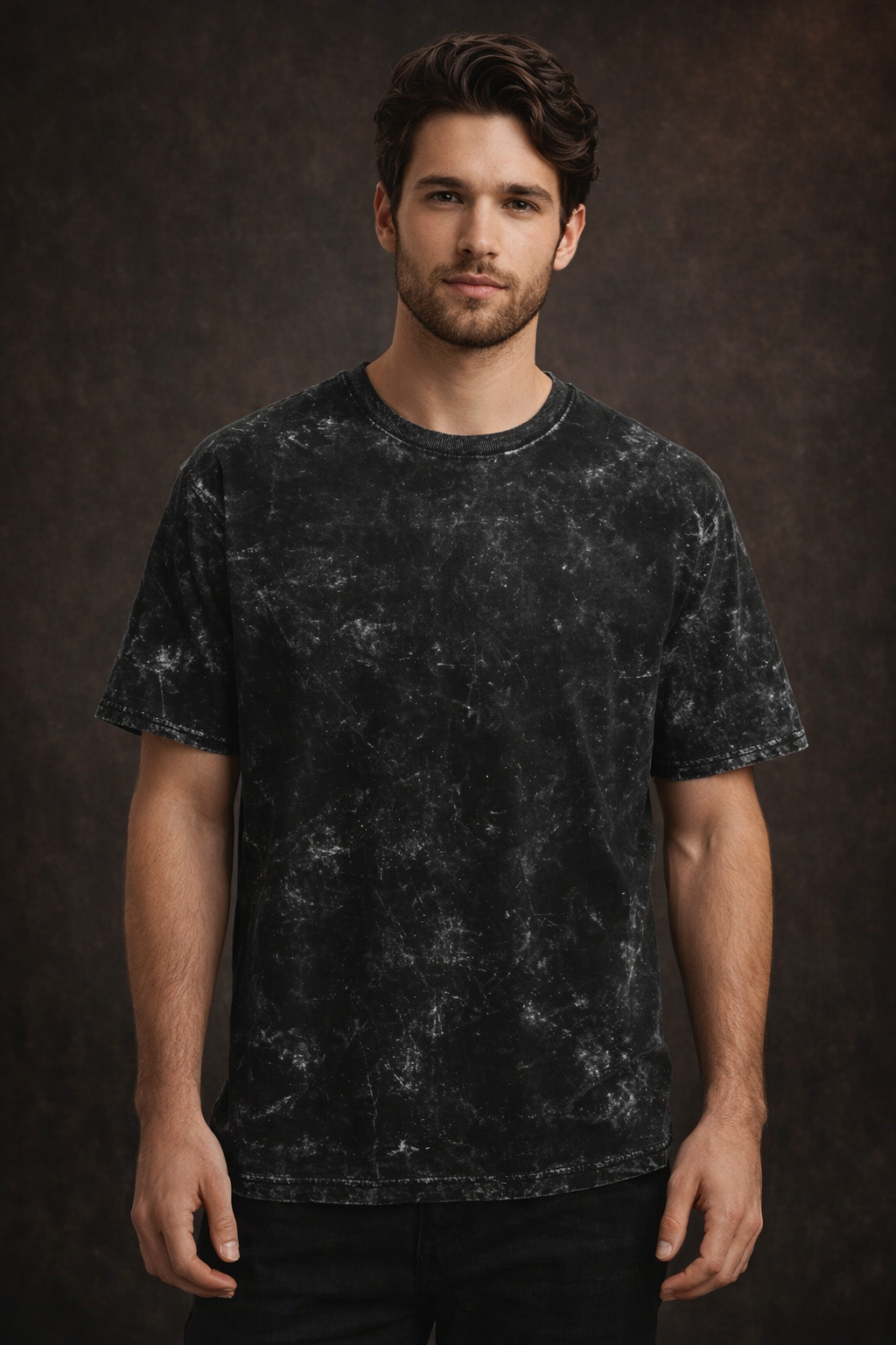 Unisex Acid Washed Oversized Tee
