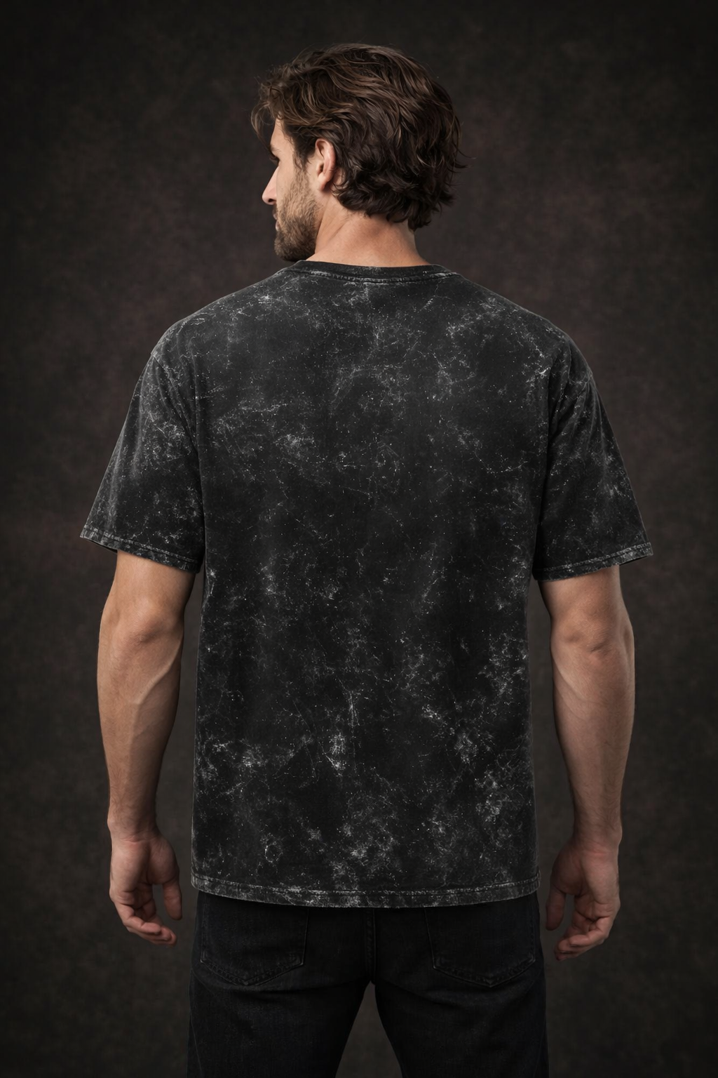 Unisex Acid Washed Oversized Tee